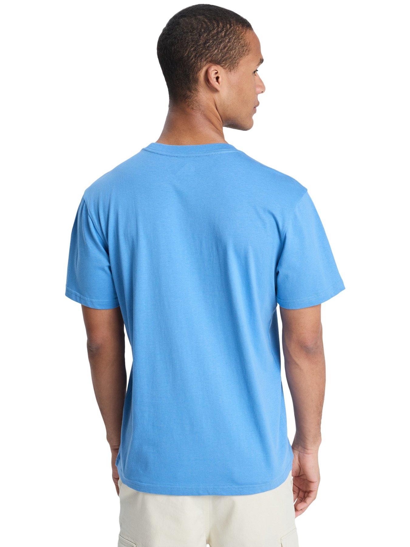 Image 2 of 4 of Quiksilver Mens Logo T-Shirt - Blue