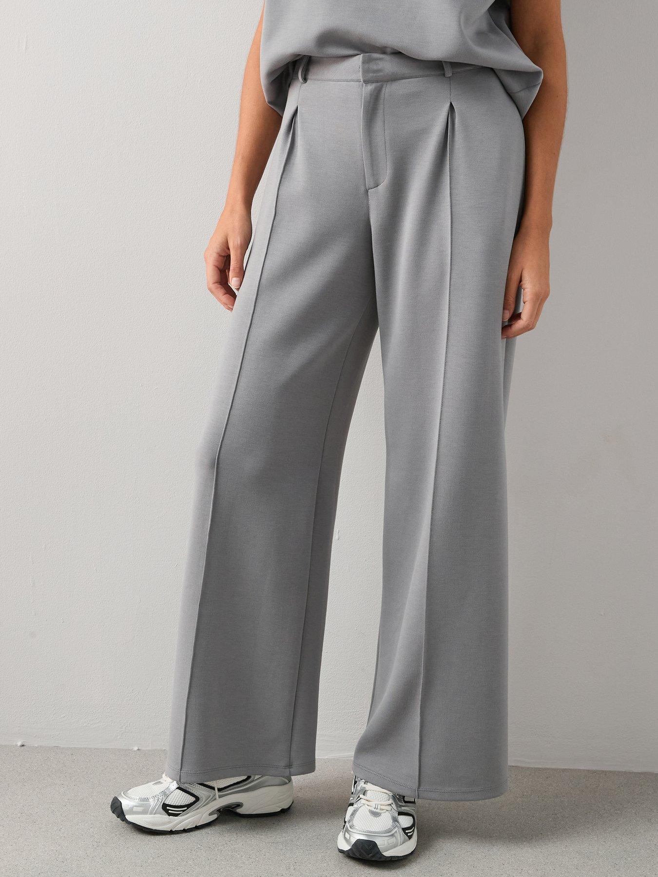 the-very-collection-wide-leg-smart-joggers-co-ord-greyoutfit