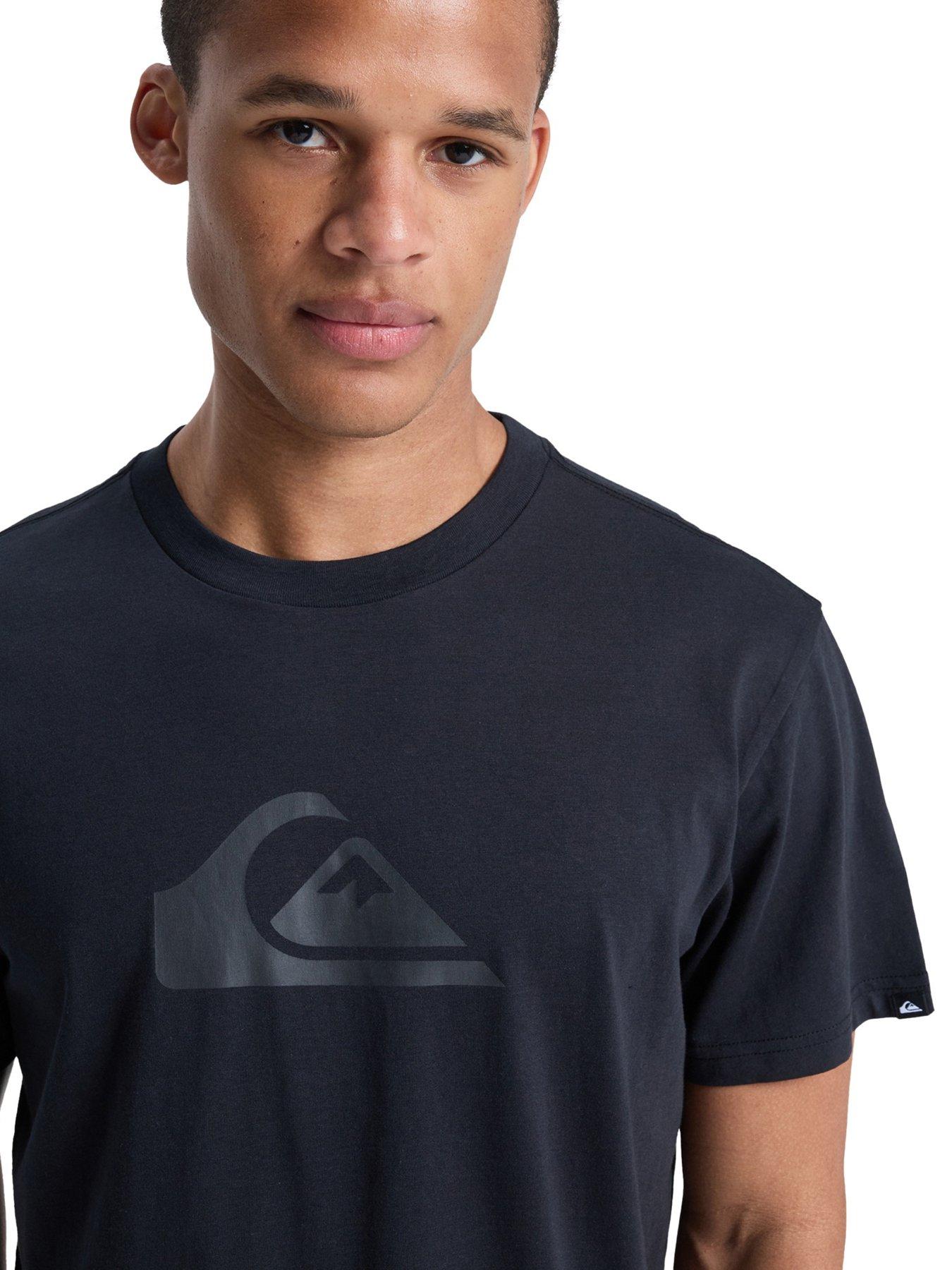 Image 4 of 4 of Quiksilver Mens Logo T-Shirt - Black