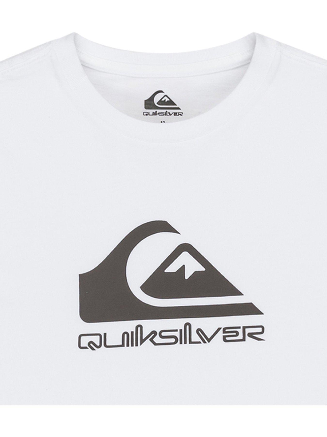 Image 3 of 3 of Quiksilver Boys Ev Comp Logo T-shirt - White