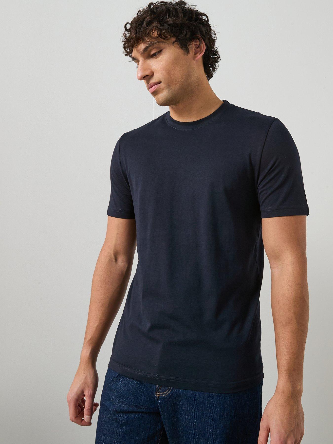 mango-cherlo-slim-fit-t-shirt-navy