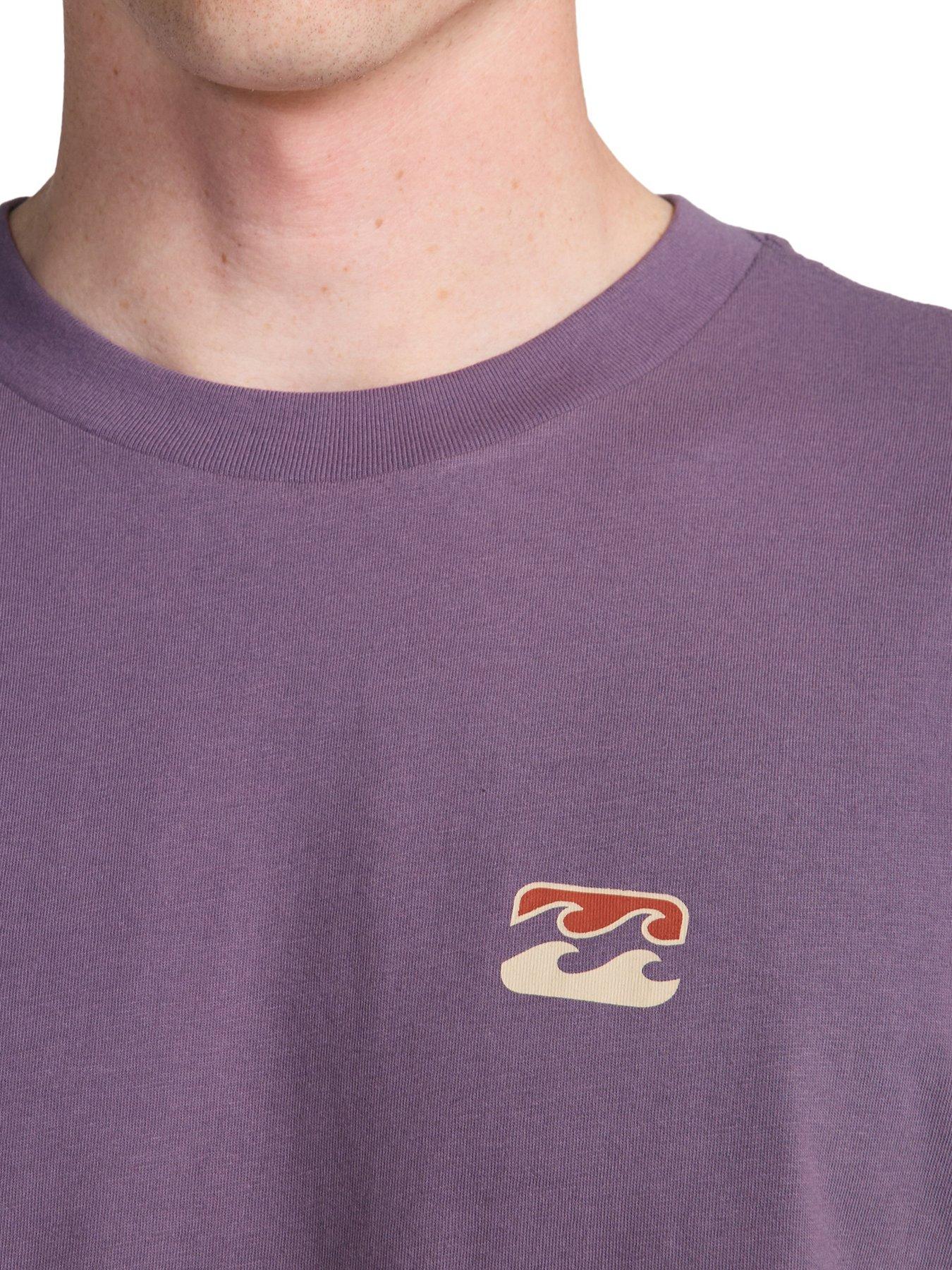 Image 5 of 5 of Billabong Mens Icon Wave T-Shirt - Purple