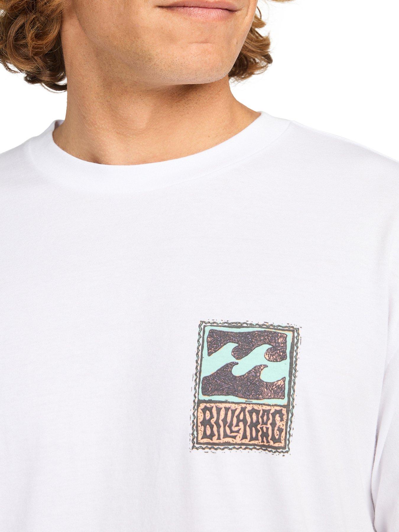 Image 4 of 5 of Billabong Mens Stamp Graphic T-Shirt - White