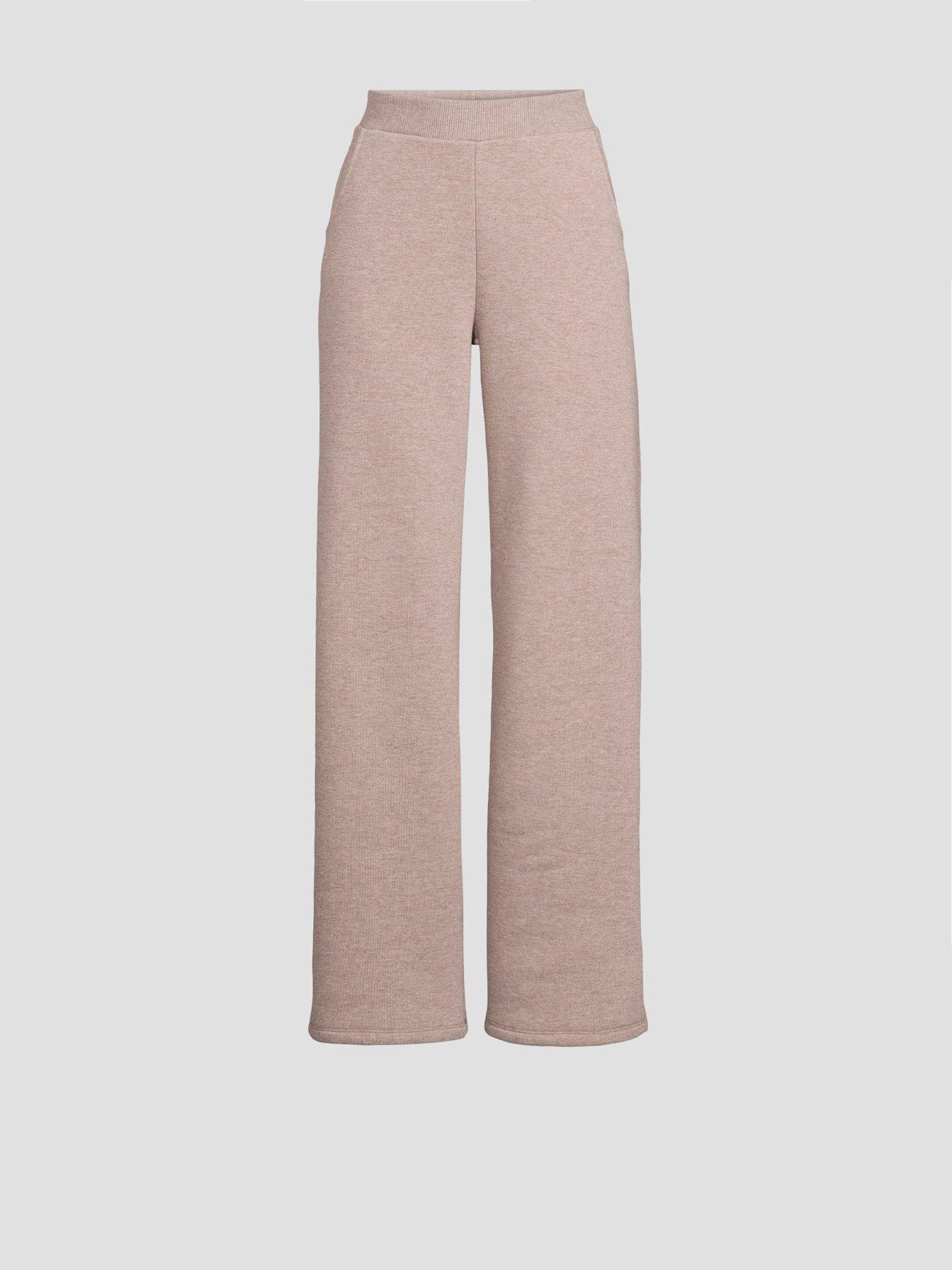 Image 7 of 7 of The Very Collection Wide Leg Joggers - Taupe