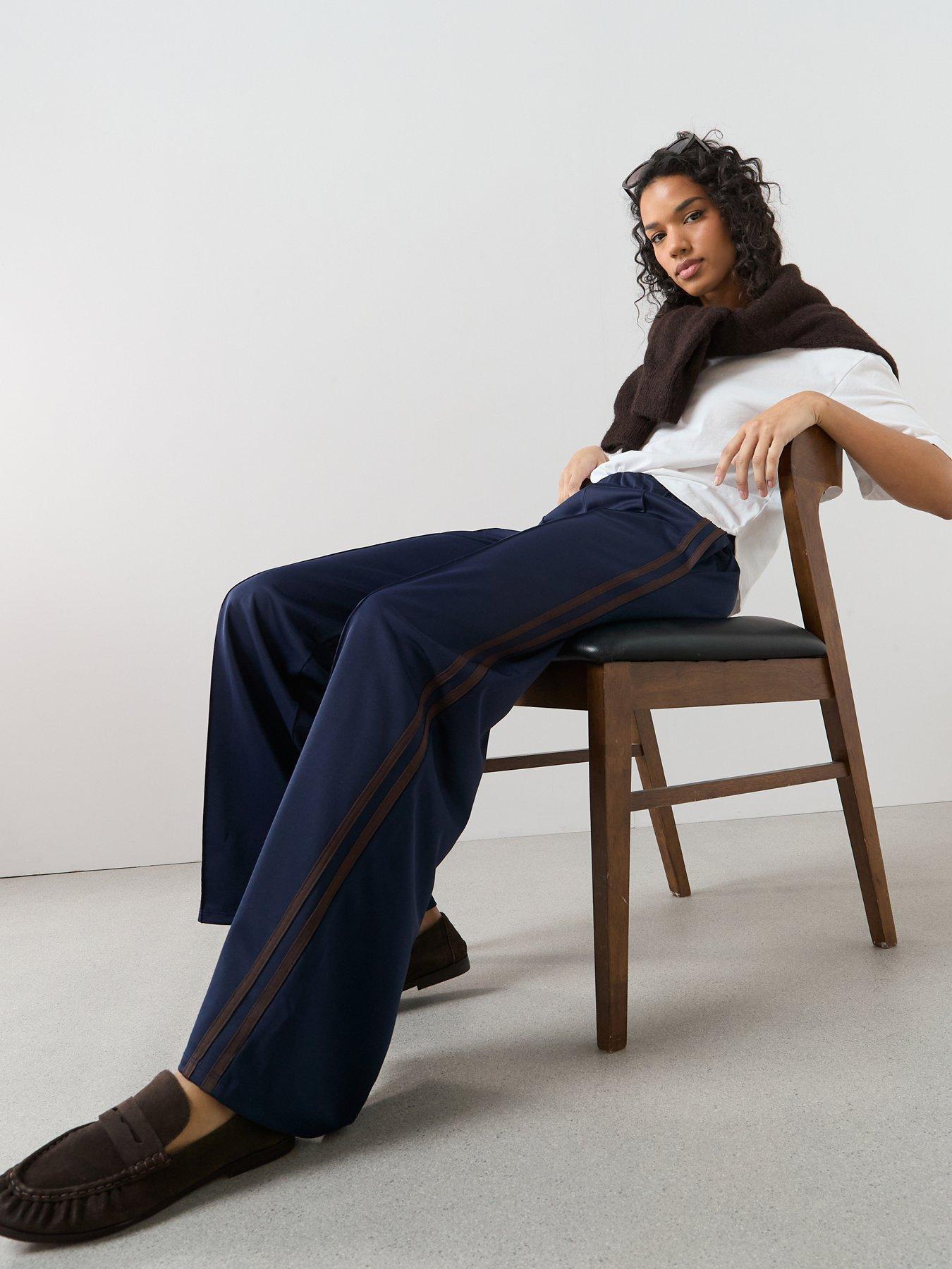 the-very-collection-wide-leg-high-waisted-side-stripe-jogger-navydetail