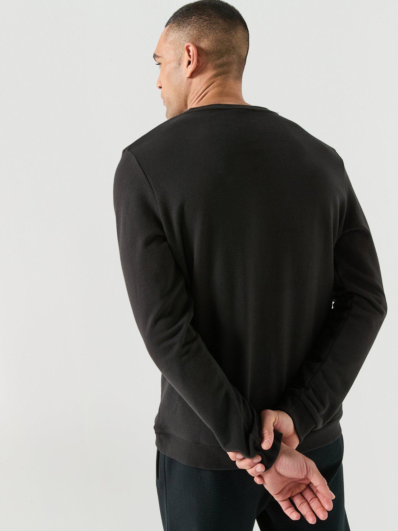 tommy-hilfiger-linear-logo-loungewear-sweatshirt-blackstillFront