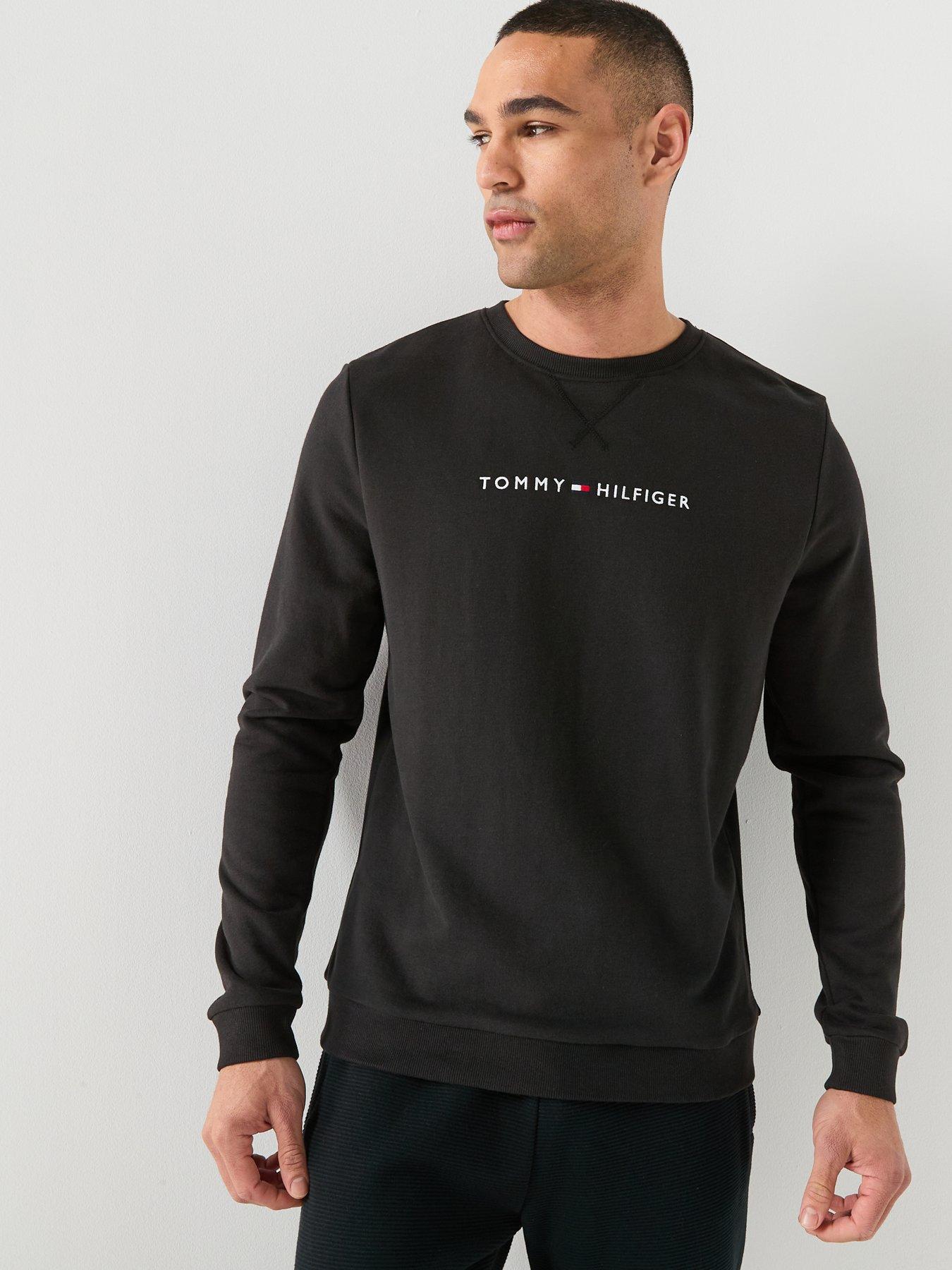 tommy-hilfiger-linear-logo-loungewear-sweatshirt-blackdetail