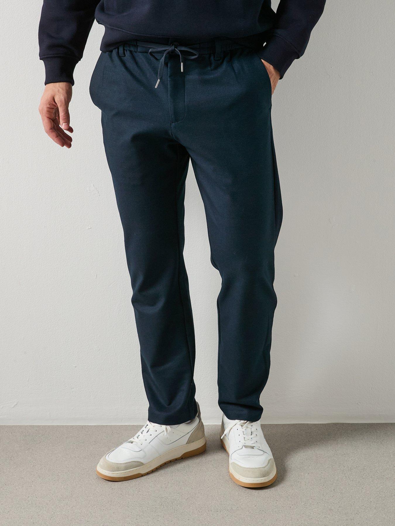 Image 1 of 5 of Mango Polar Trousers - Blue