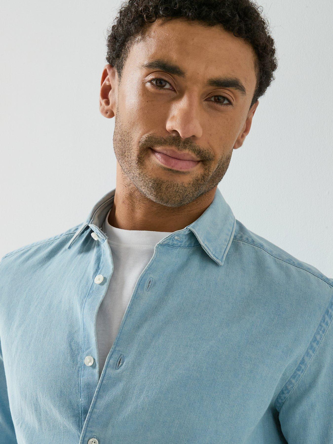 mango-denim-shirt-blueoutfit