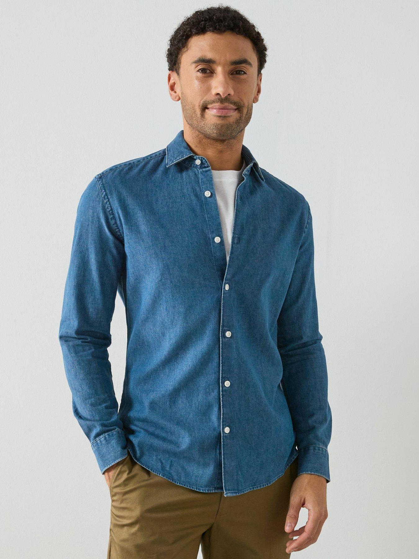 mango-denim-shirt-bluefront