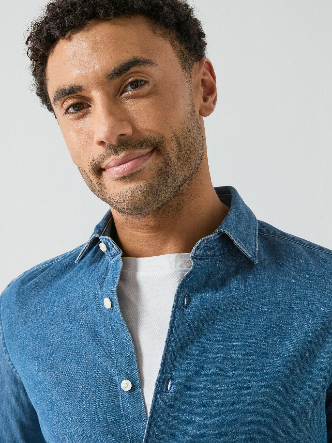 mango-denim-shirt-blueoutfit