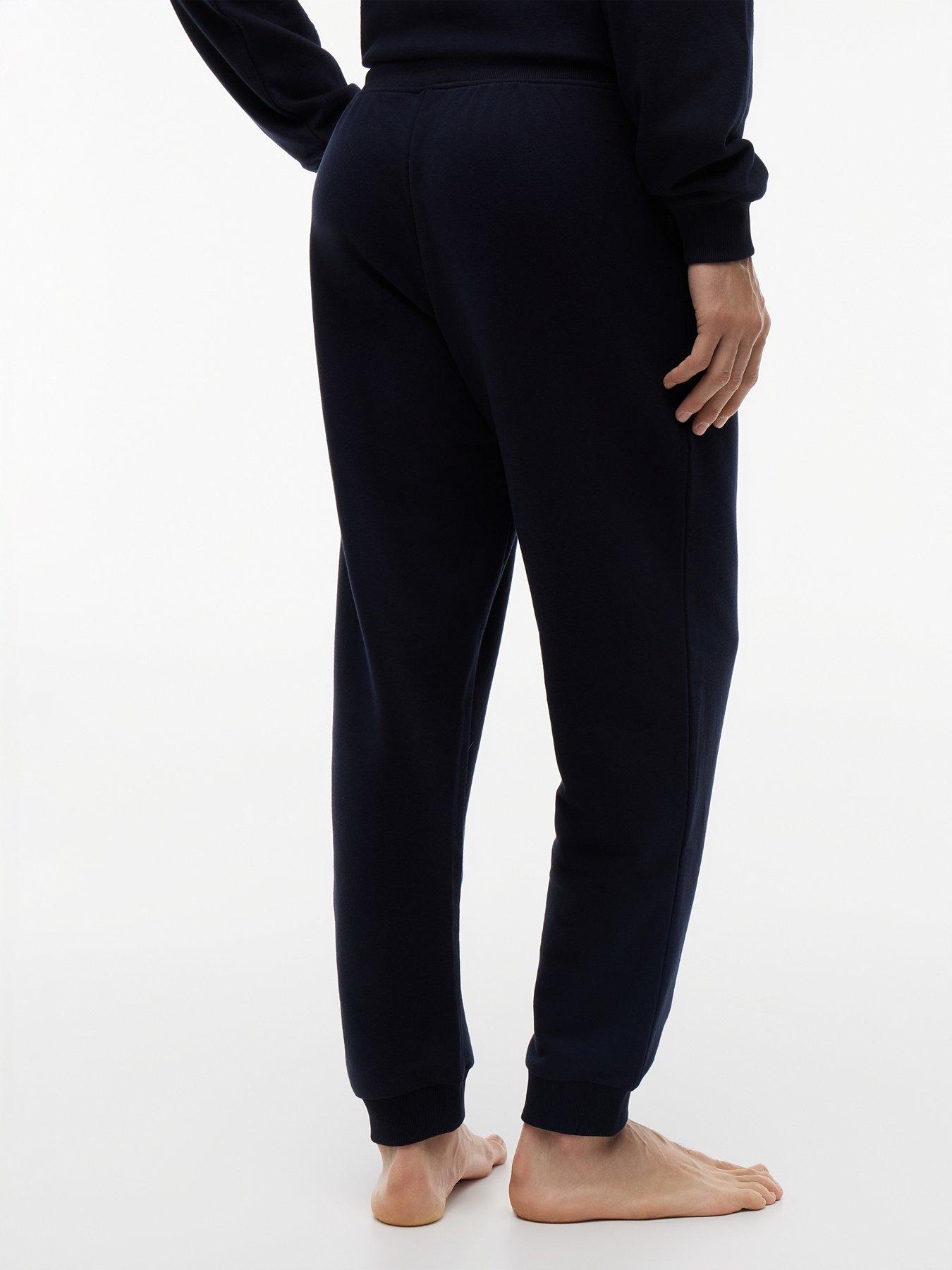 tommy-hilfiger-linear-logo-loungewear-bottoms--navyback