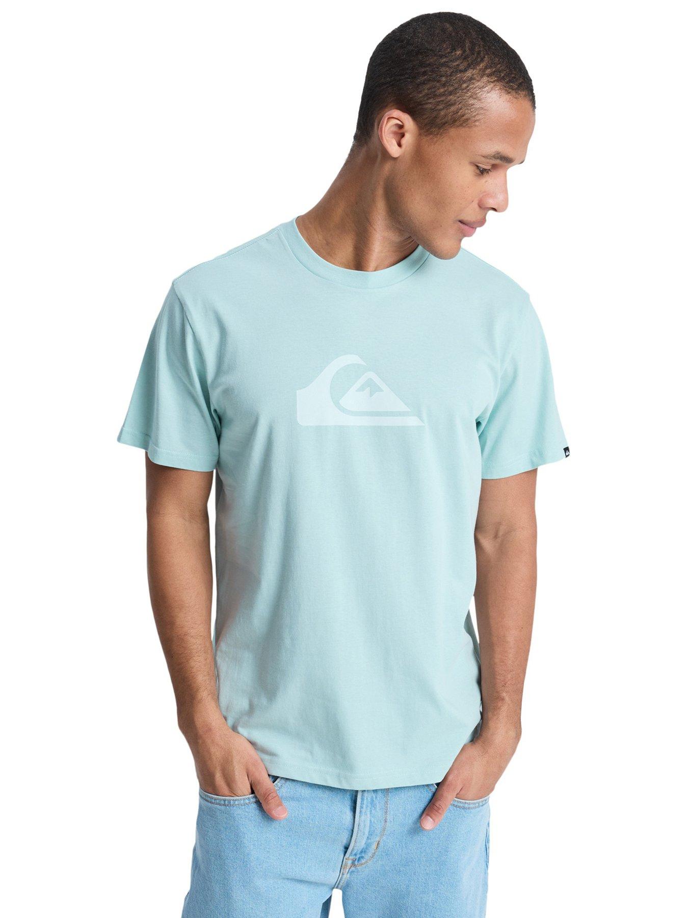 Image 1 of 5 of Quiksilver Mens Logo T-Shirt - Blue