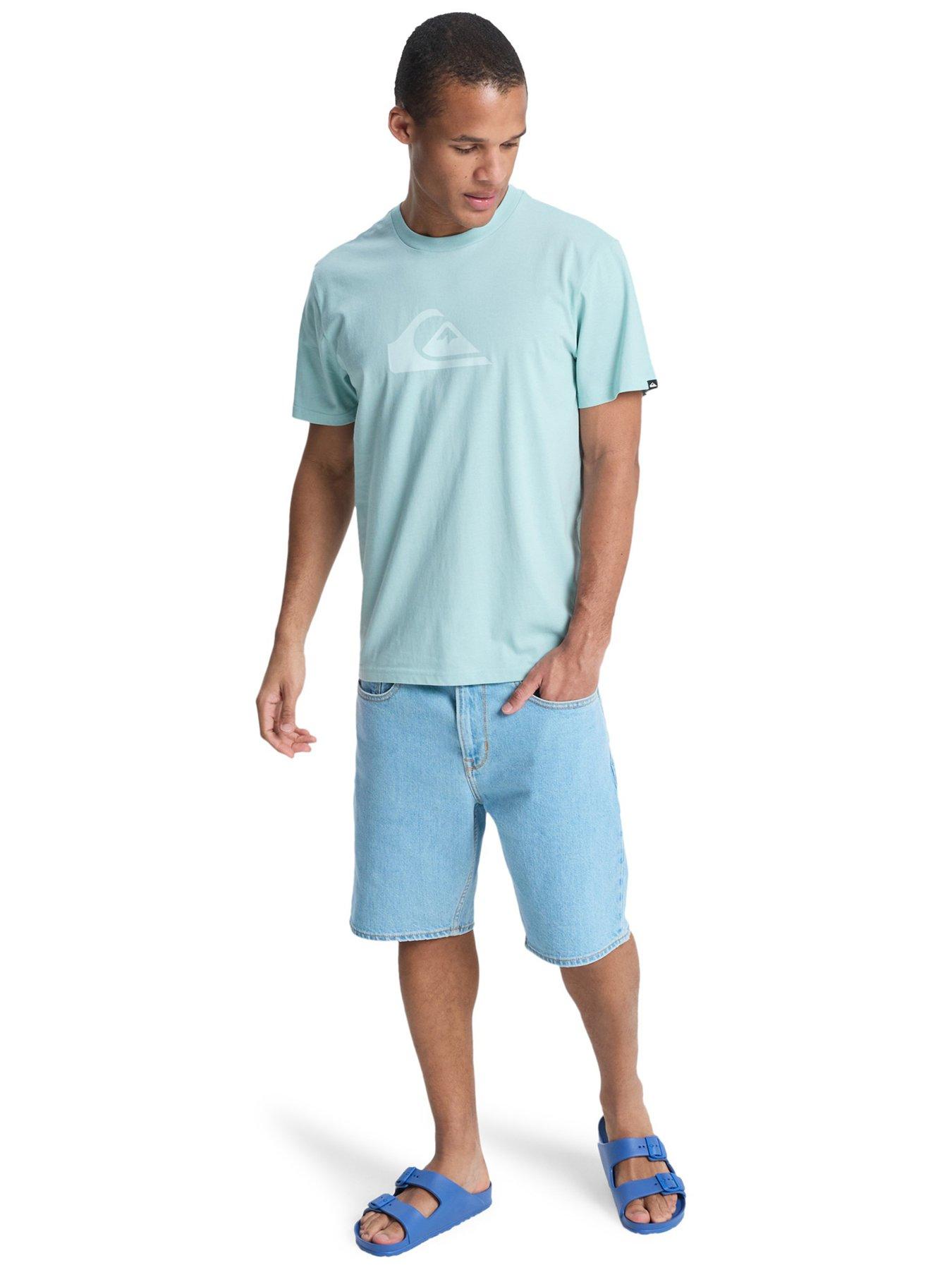 Image 3 of 5 of Quiksilver Mens Logo T-Shirt - Blue