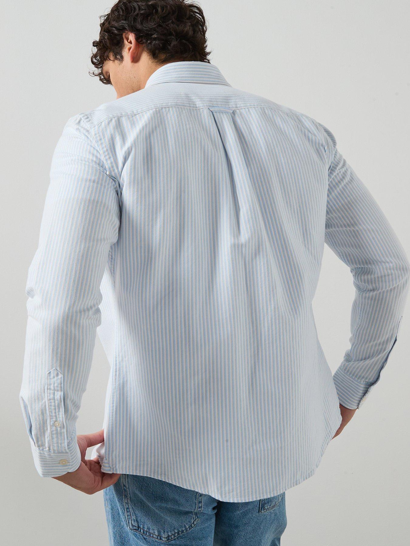 mango-kodak-oxford-shirt-bluestillFront