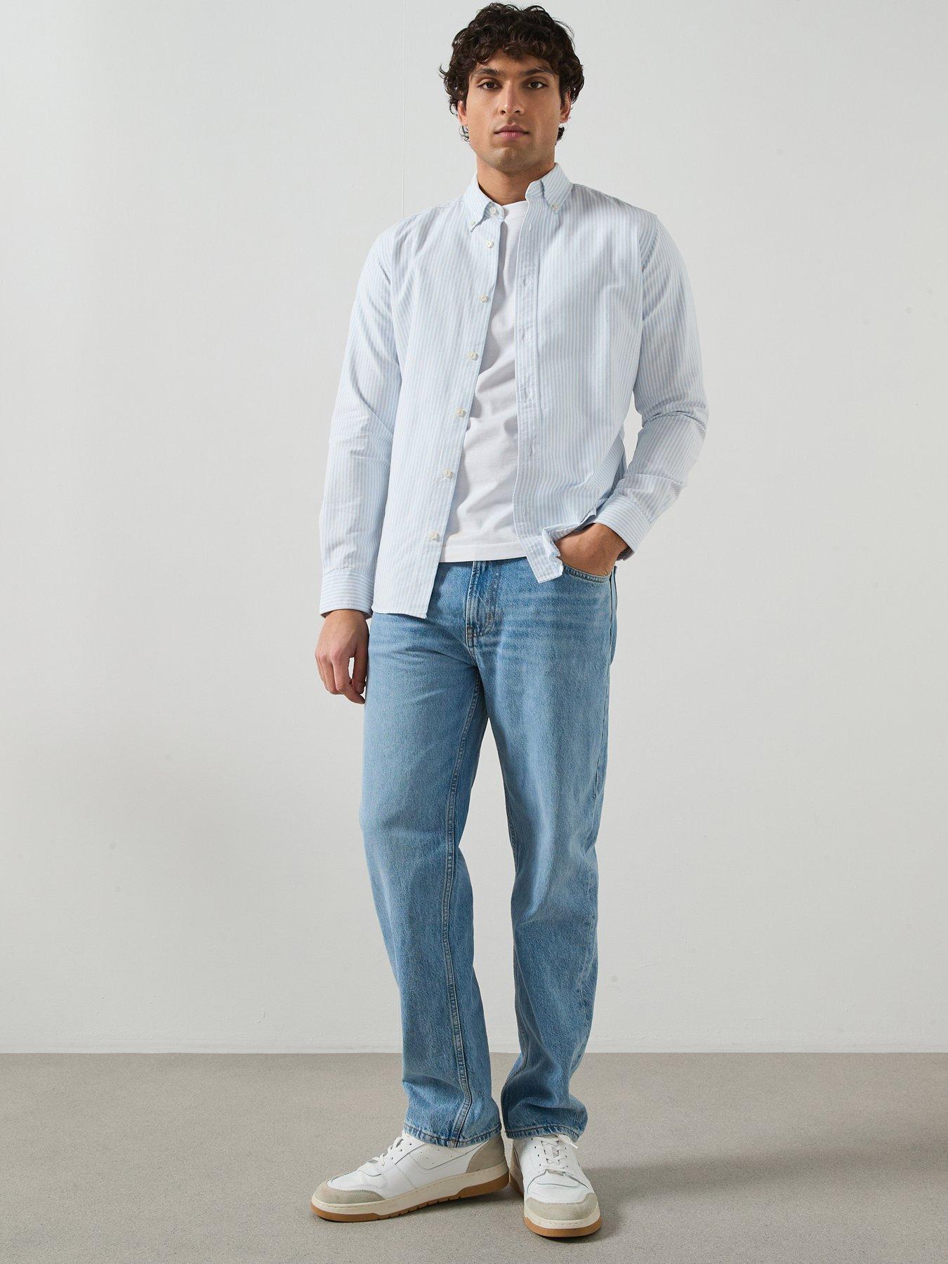 mango-kodak-oxford-shirt-blueback
