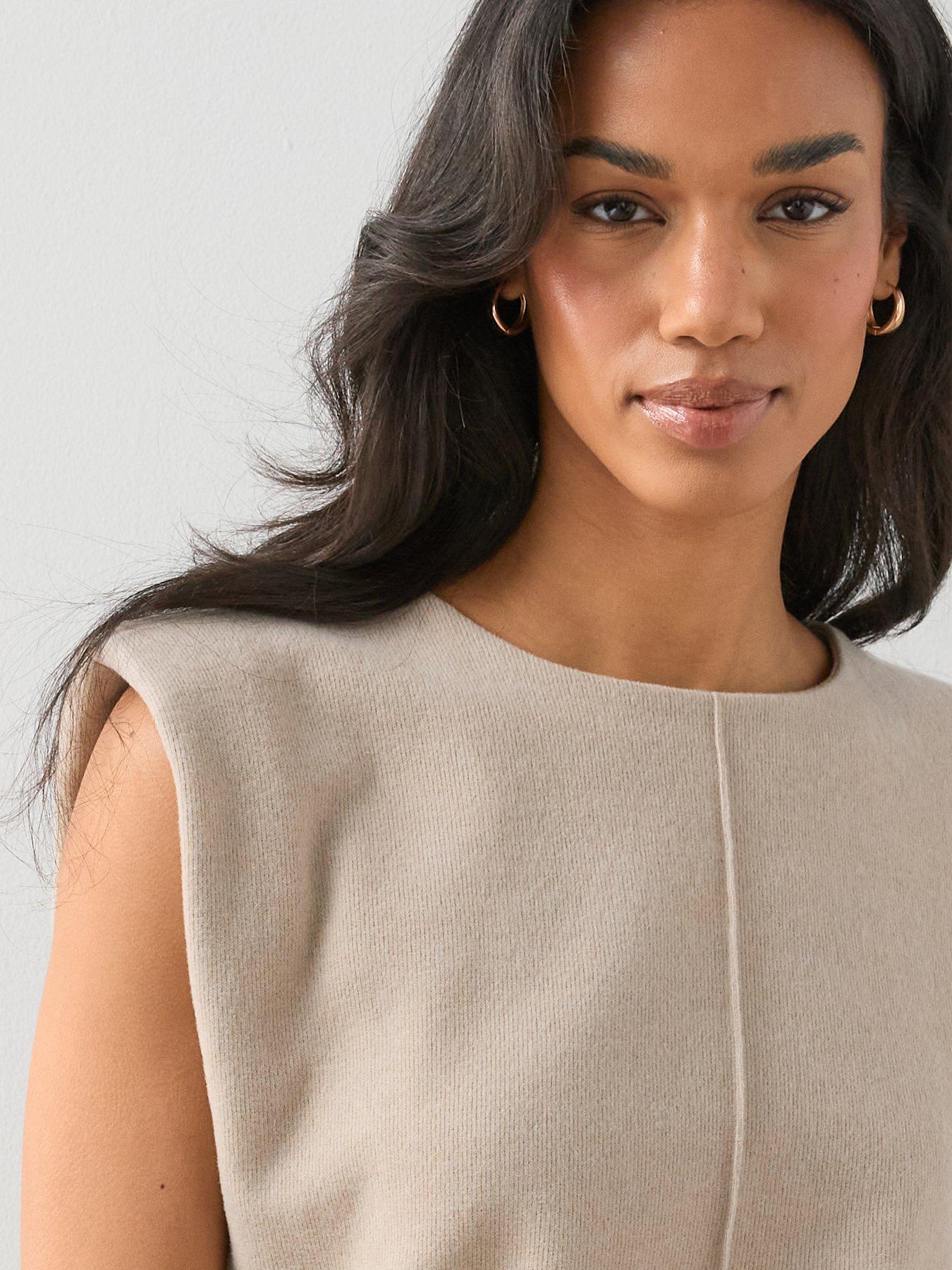 the-very-collection-soft-touch-rib-sleeveless-top-co-ord-creamoutfit