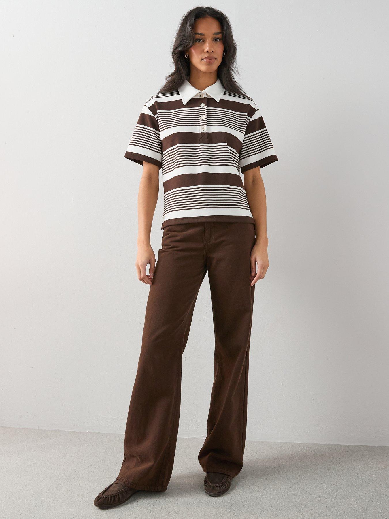 the-very-collection-collared-stripe-short-sleeve-rugby-top-brownback