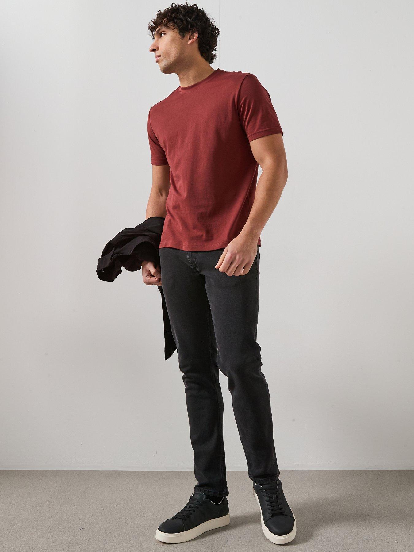 mango-cherlo-slim-fit-t-shirt-redback