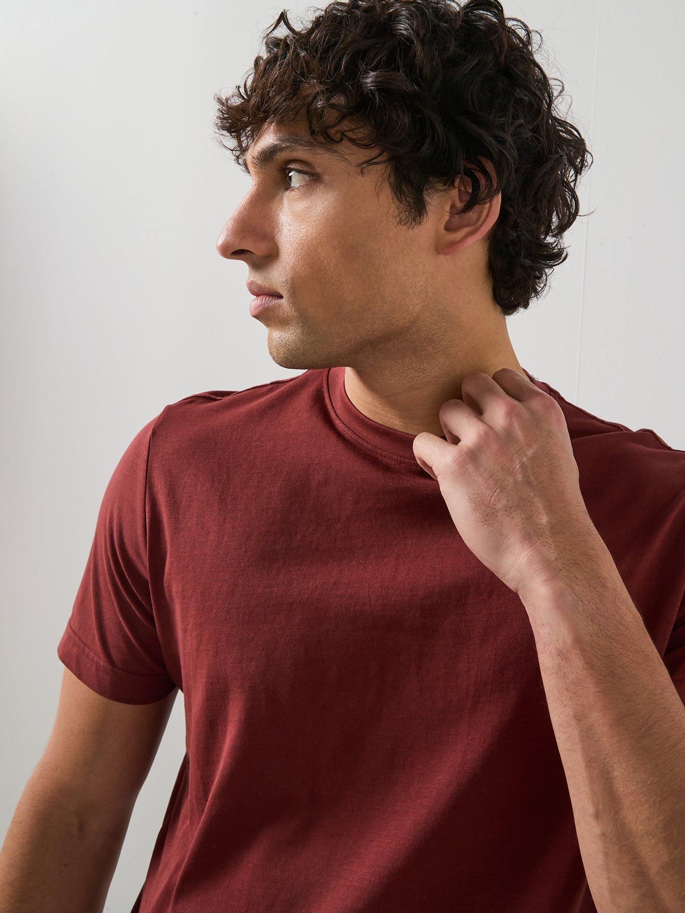 mango-cherlo-slim-fit-t-shirt-reddetail