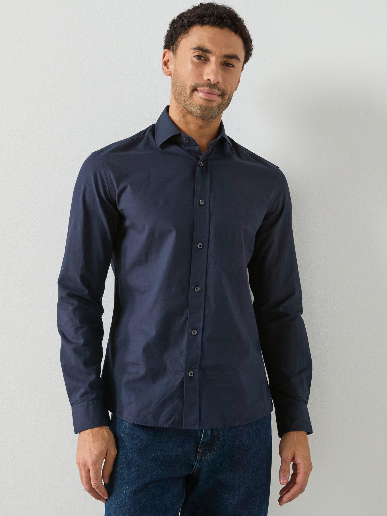 mango-zeus-shirt-navyfront