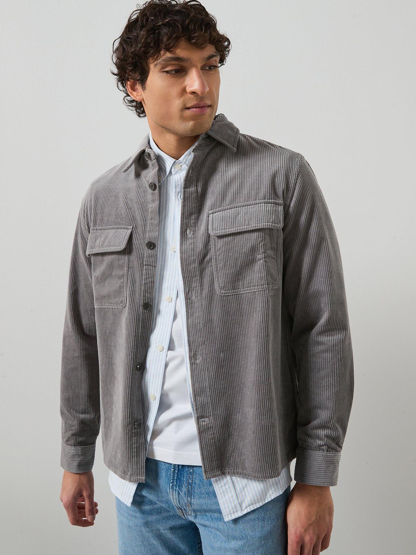 mango-pietro-jacket-with-pockets-grey