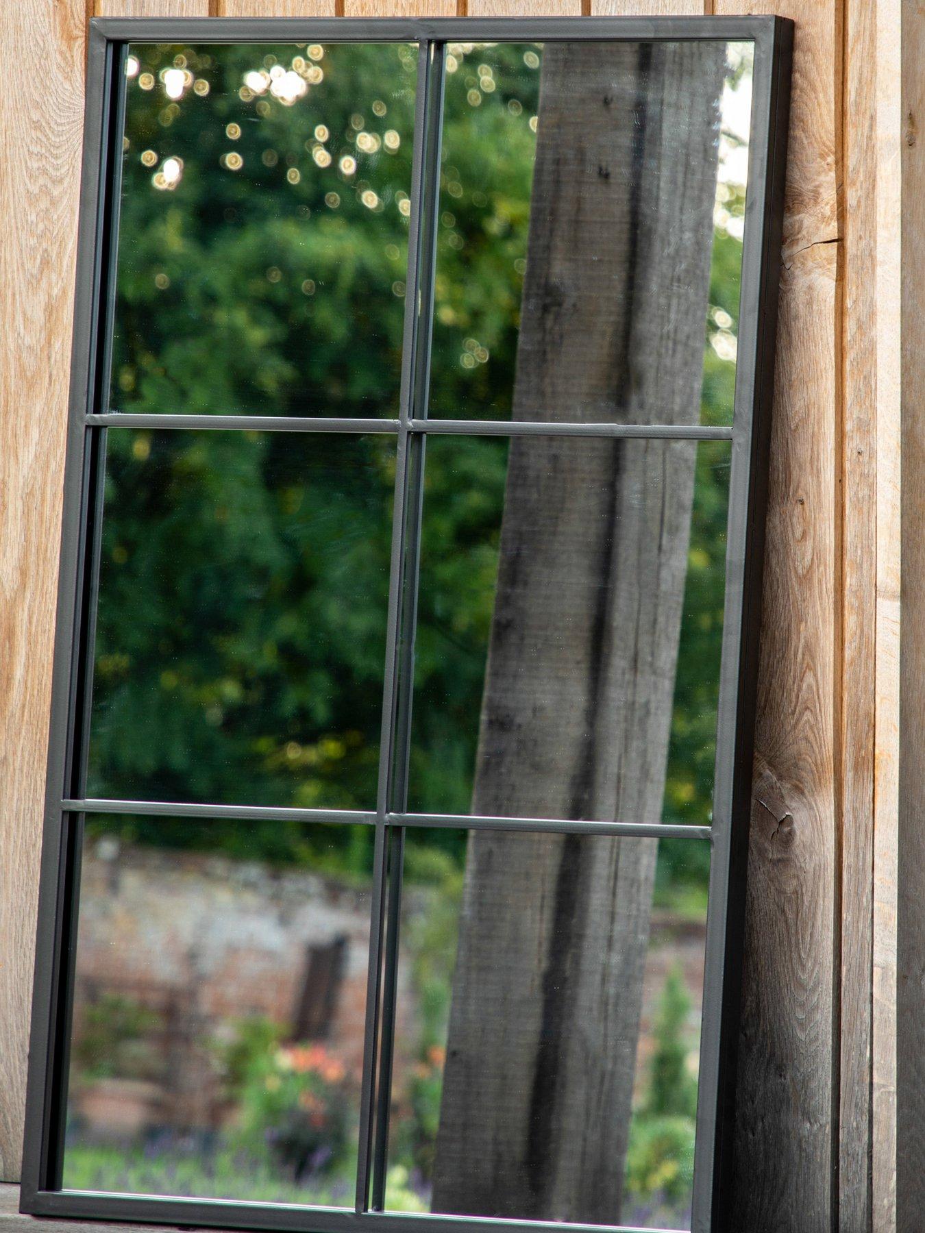 Image 3 of 5 of Gallery Direct Knowlton Outdoor Mirror Black
