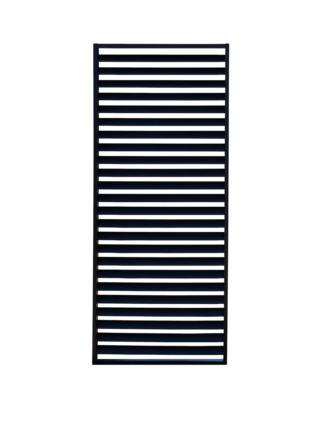 Image 2 of 3 of Gallery Direct Messina Pergola Swivel Louvre Screen 900x2180mm