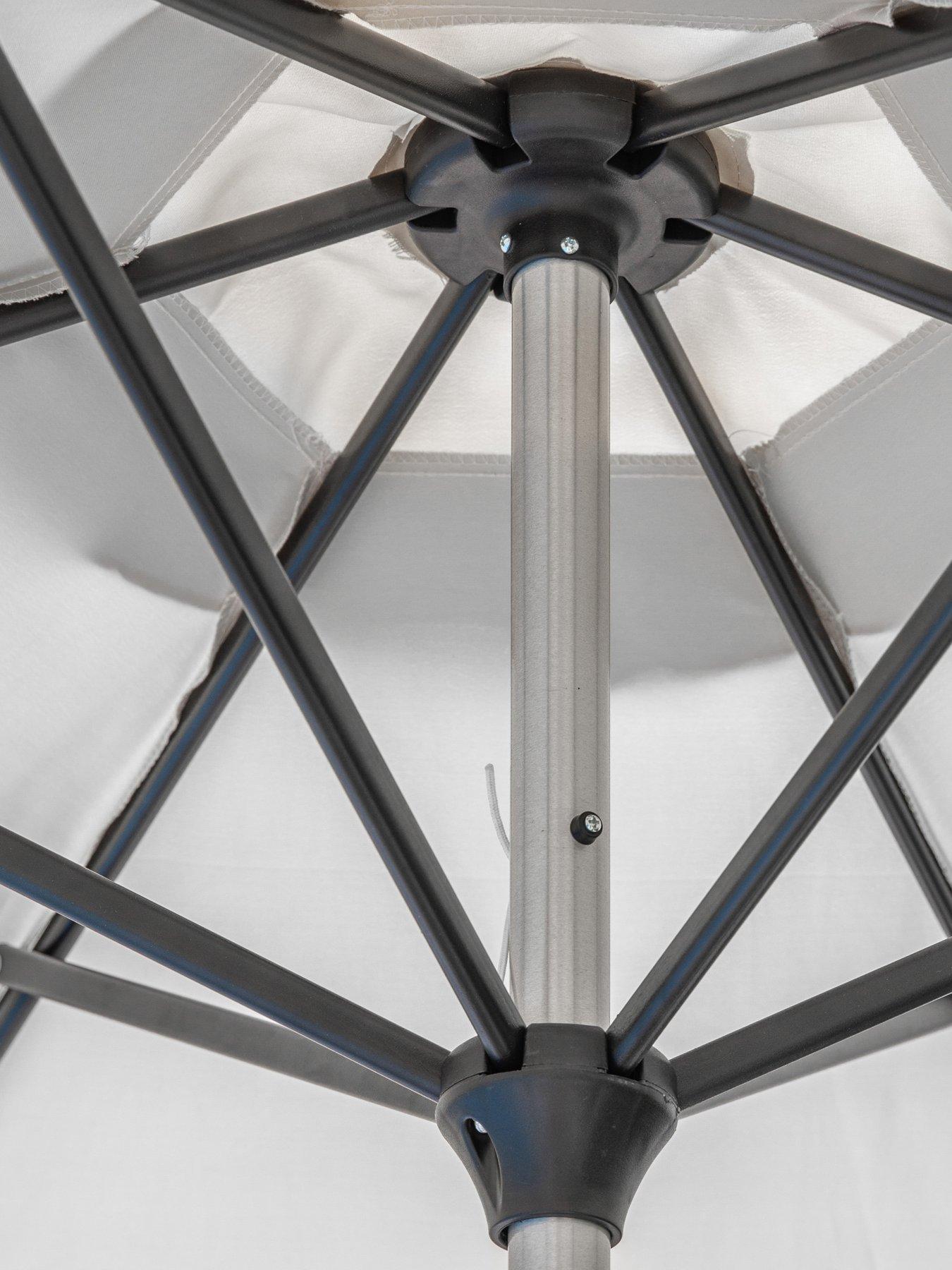 Image 4 of 4 of Gallery Direct Vazzano Parasol 2.7m- Cream