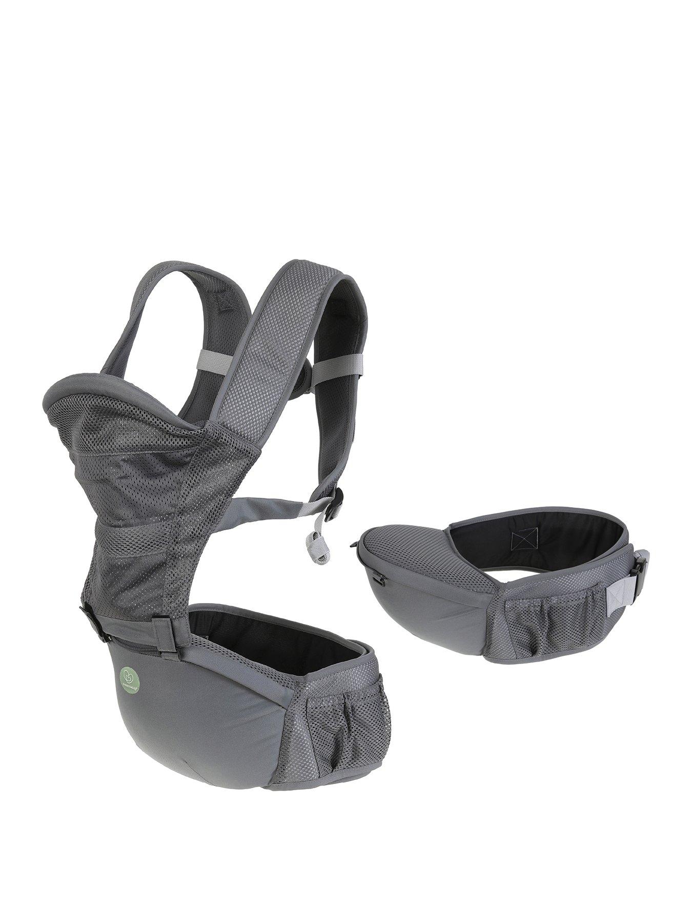 dreambaby-elevate-6-positions-baby-carrier-greystillFront
