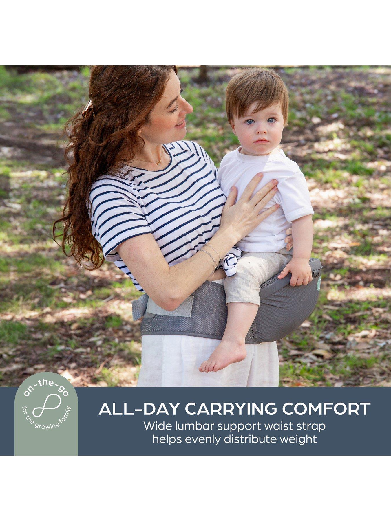dreambaby-elevate-6-positions-baby-carrier-greyoutfit
