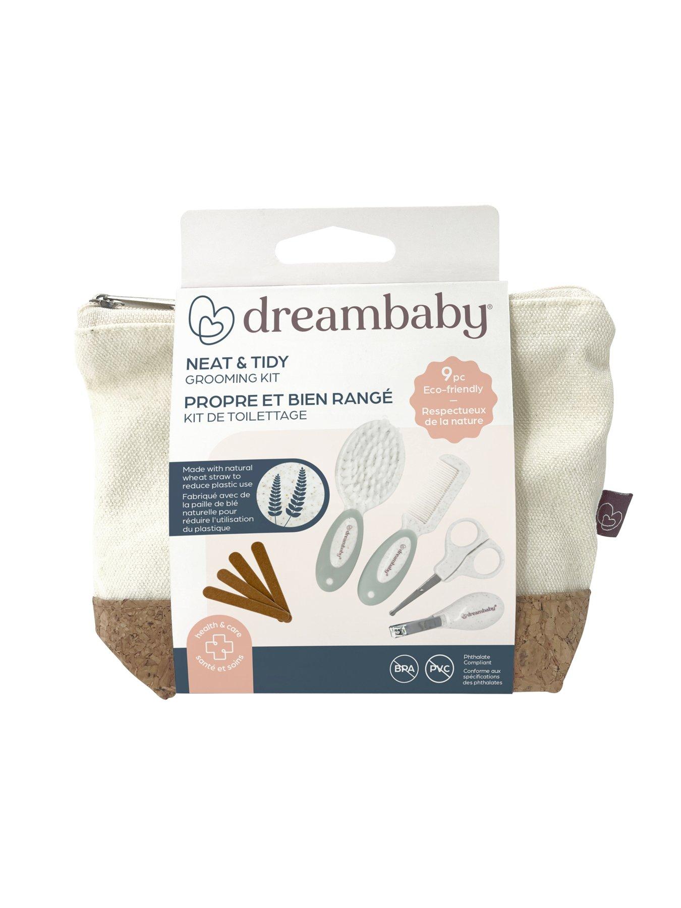 Image 7 of 8 of Dreambaby 9pc Neat &amp; Tidy Wheatgrass Grooming Kit in Cork Bag