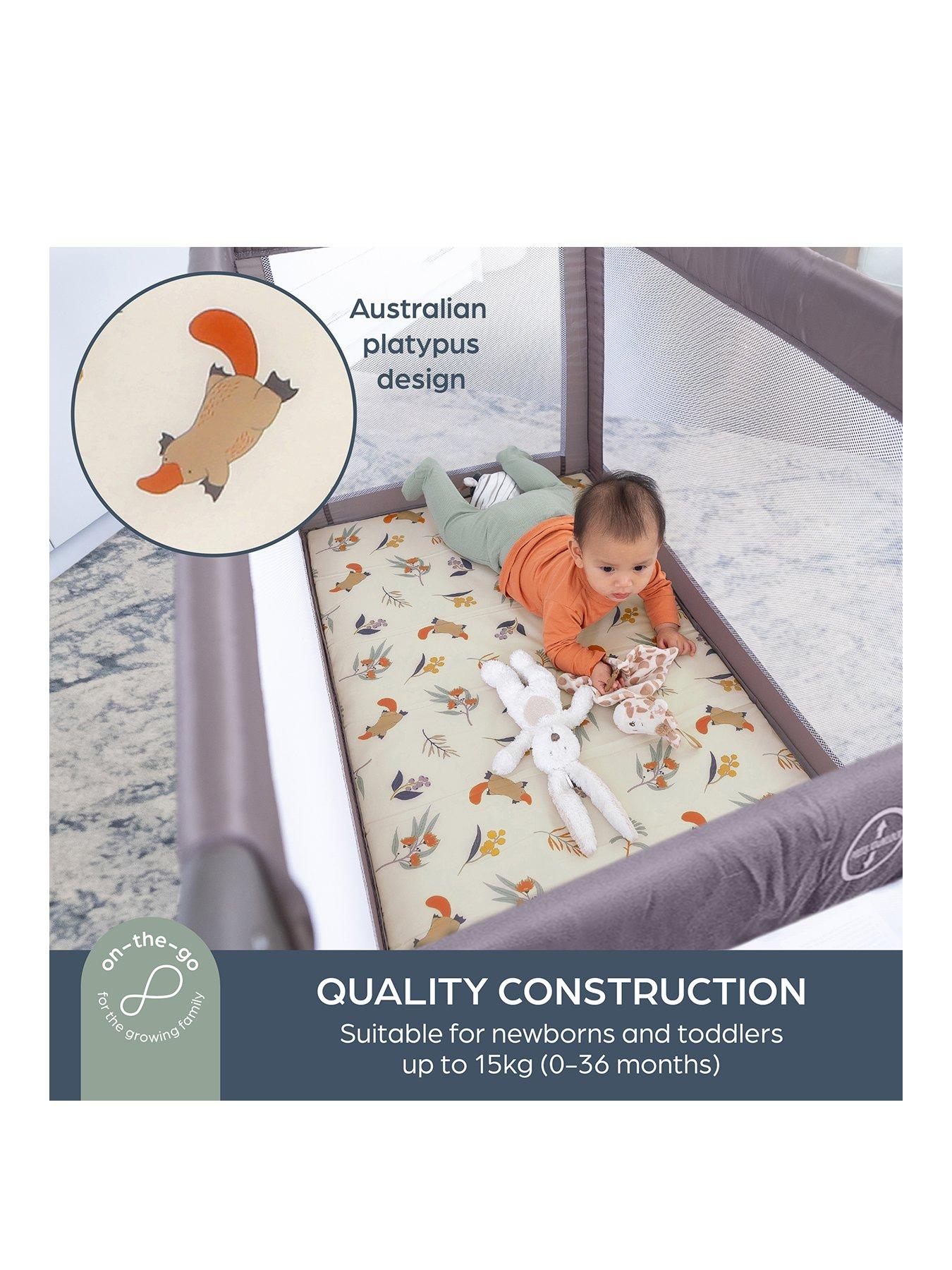 Image 2 of 7 of Dreambaby Quest Travel Cot Platypus (120x60cm)
