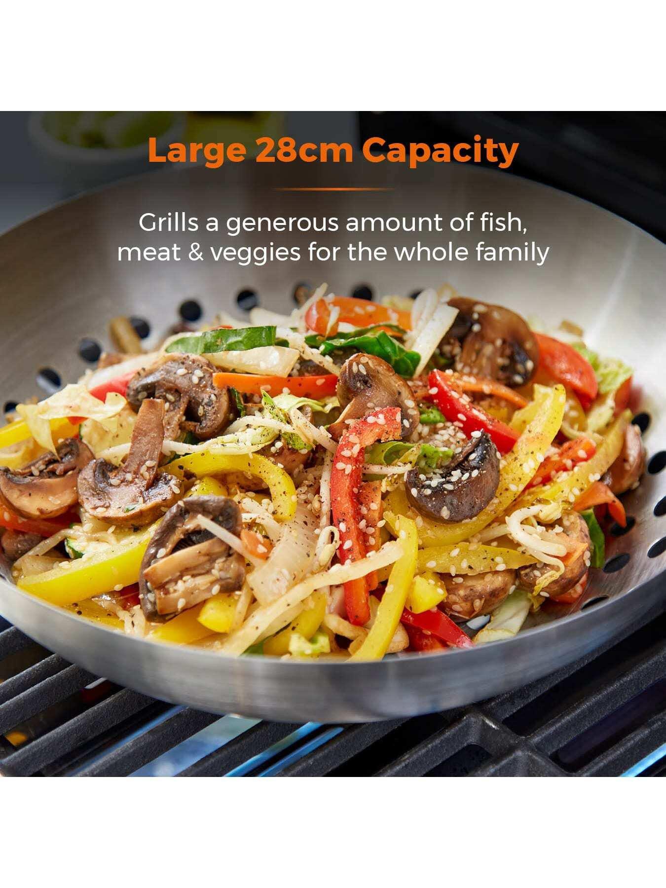 tower-28cm-grill-wok-with-foldingoutfit