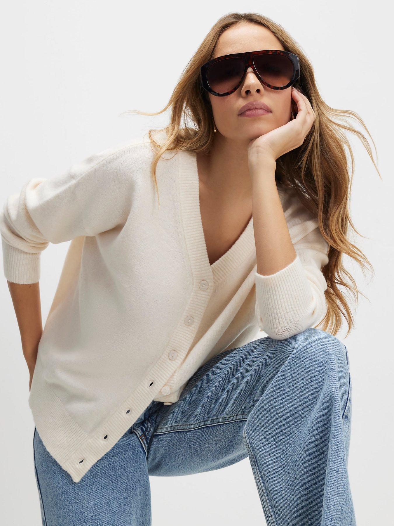 river-island-knitted-v-neck-cardigan-cream
