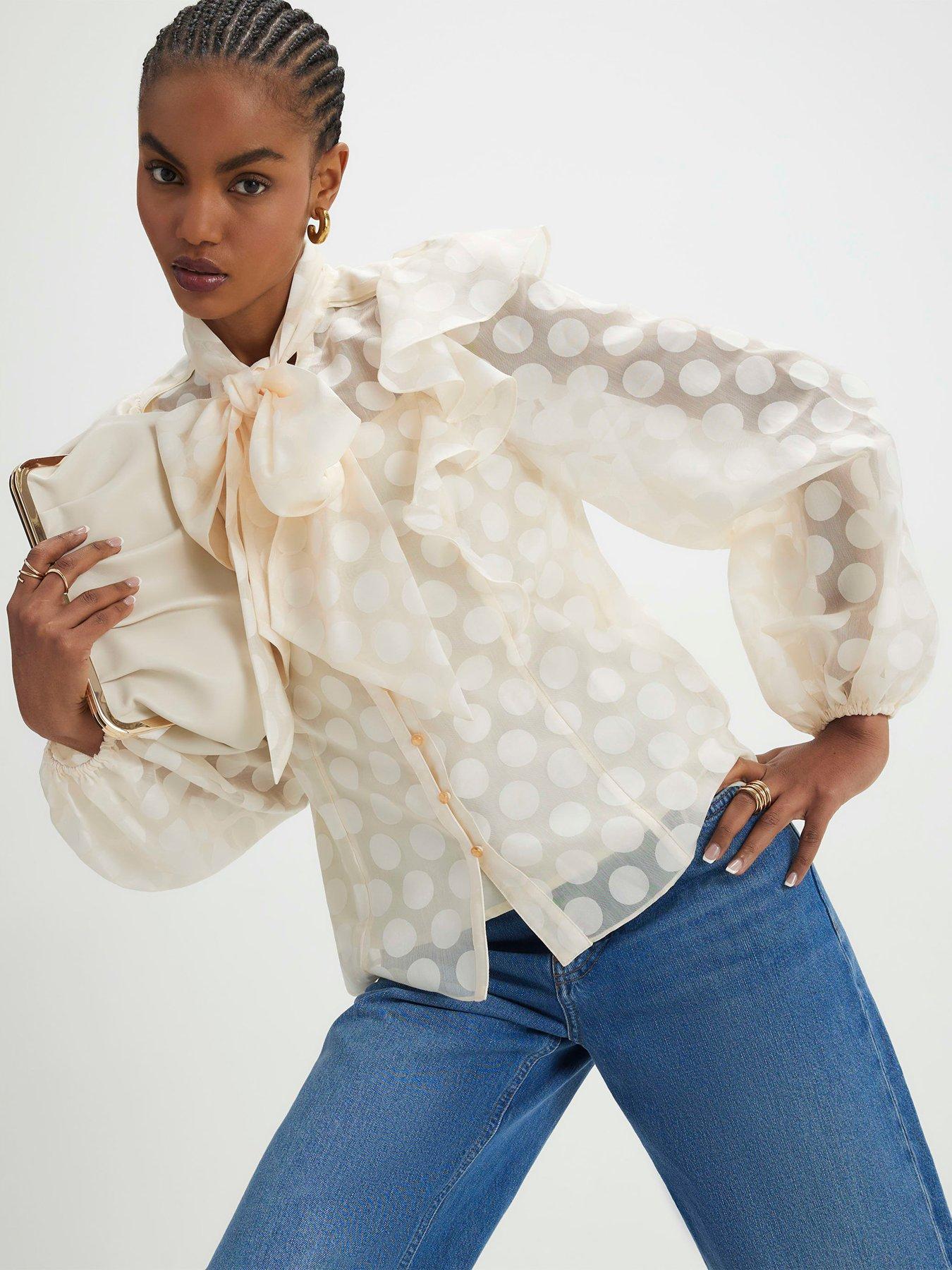 river-island-pussybow-spot-blouse-cream