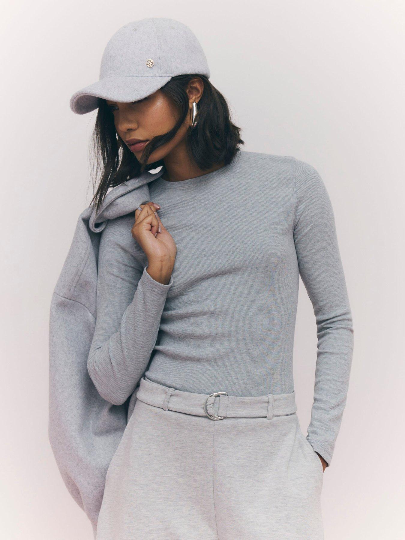 river-island-long-sleeve-rib-crew-neck-top-grey