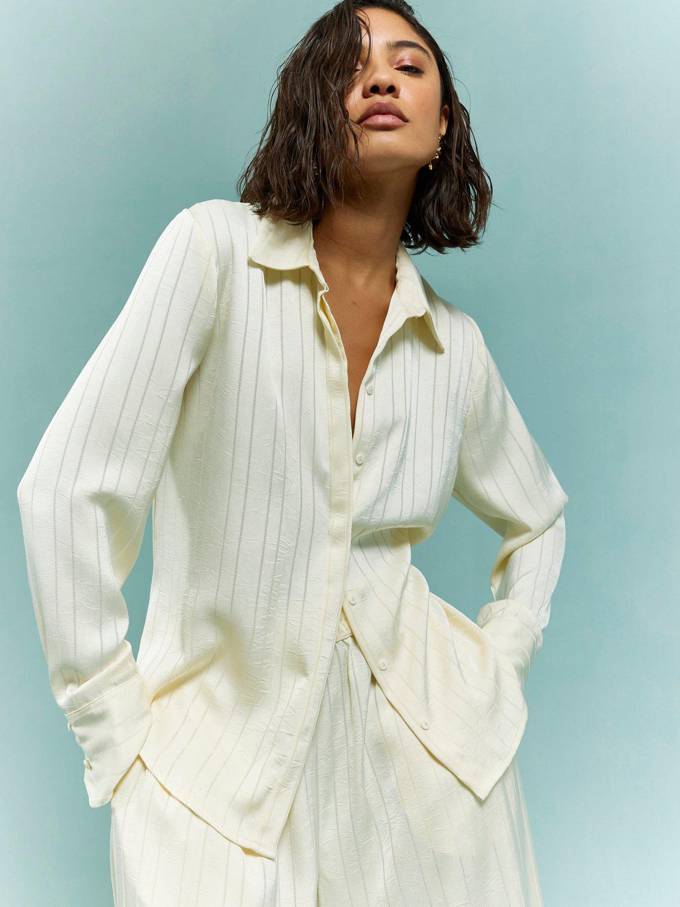 river-island-stripe-crinkle-blouse-creamfront