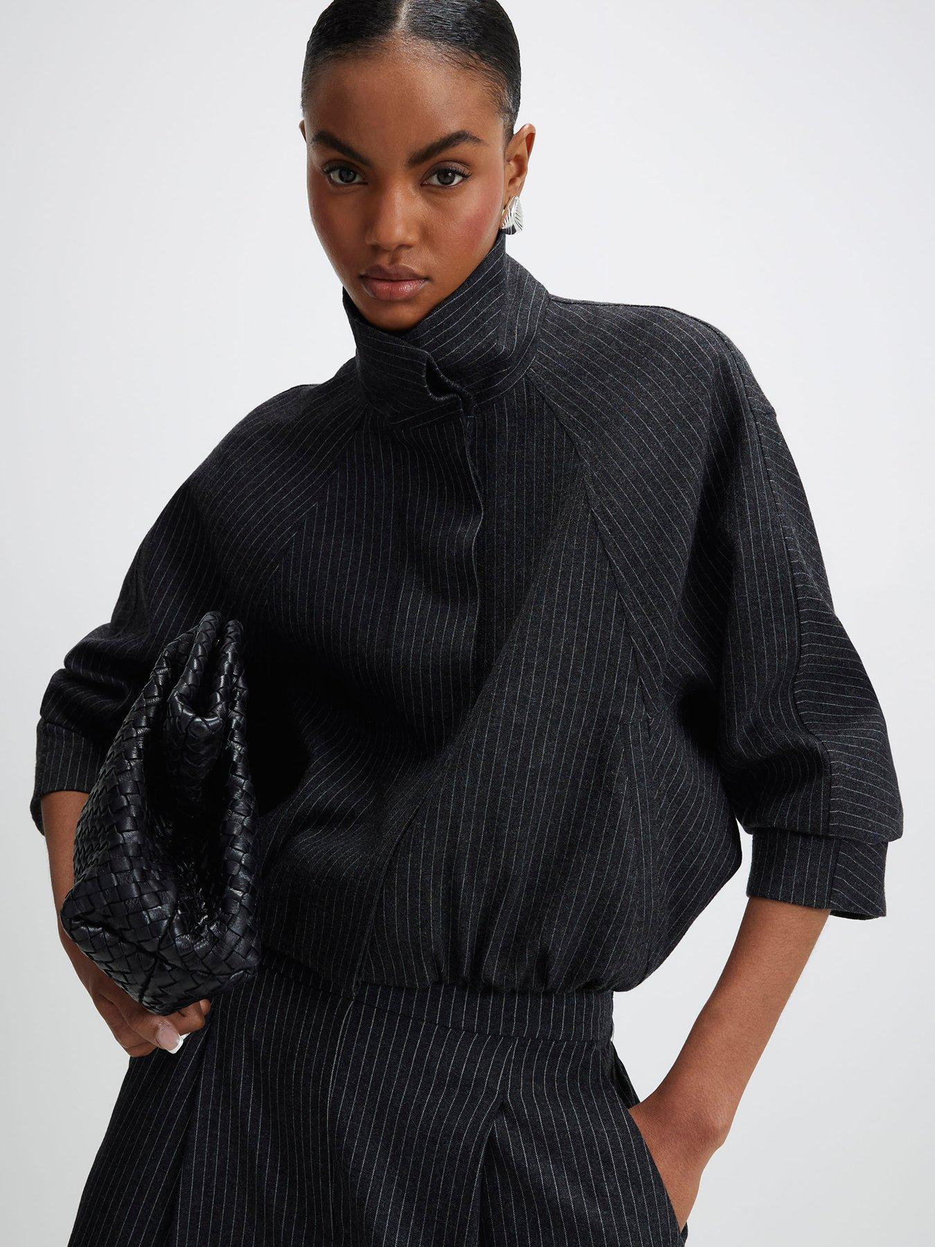 river-island-pinstripe-funnel-neck-bomber-grey