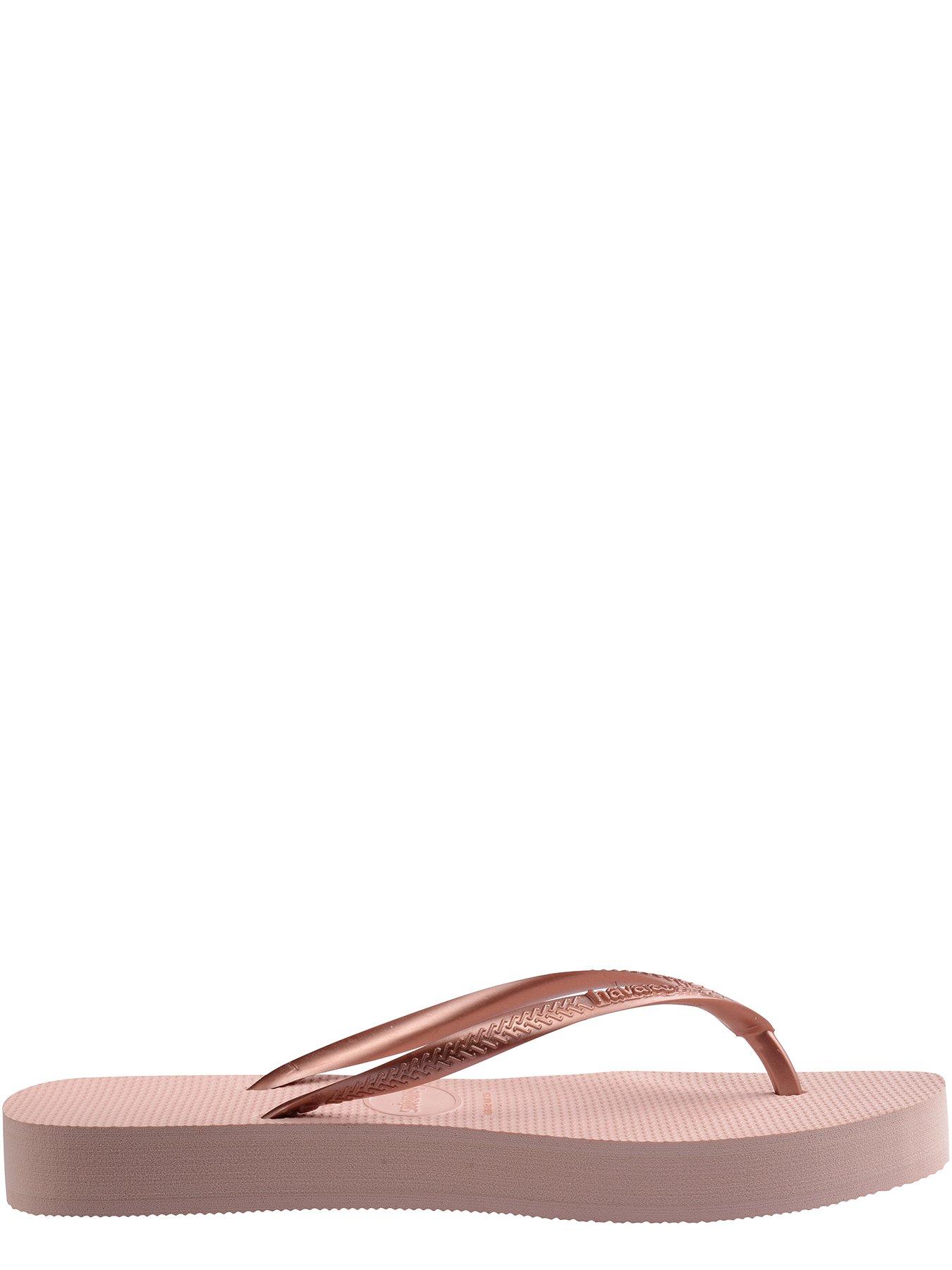 Image 4 of 6 of Havaianas Slim Flatform Flip Flop - Ballet Rose