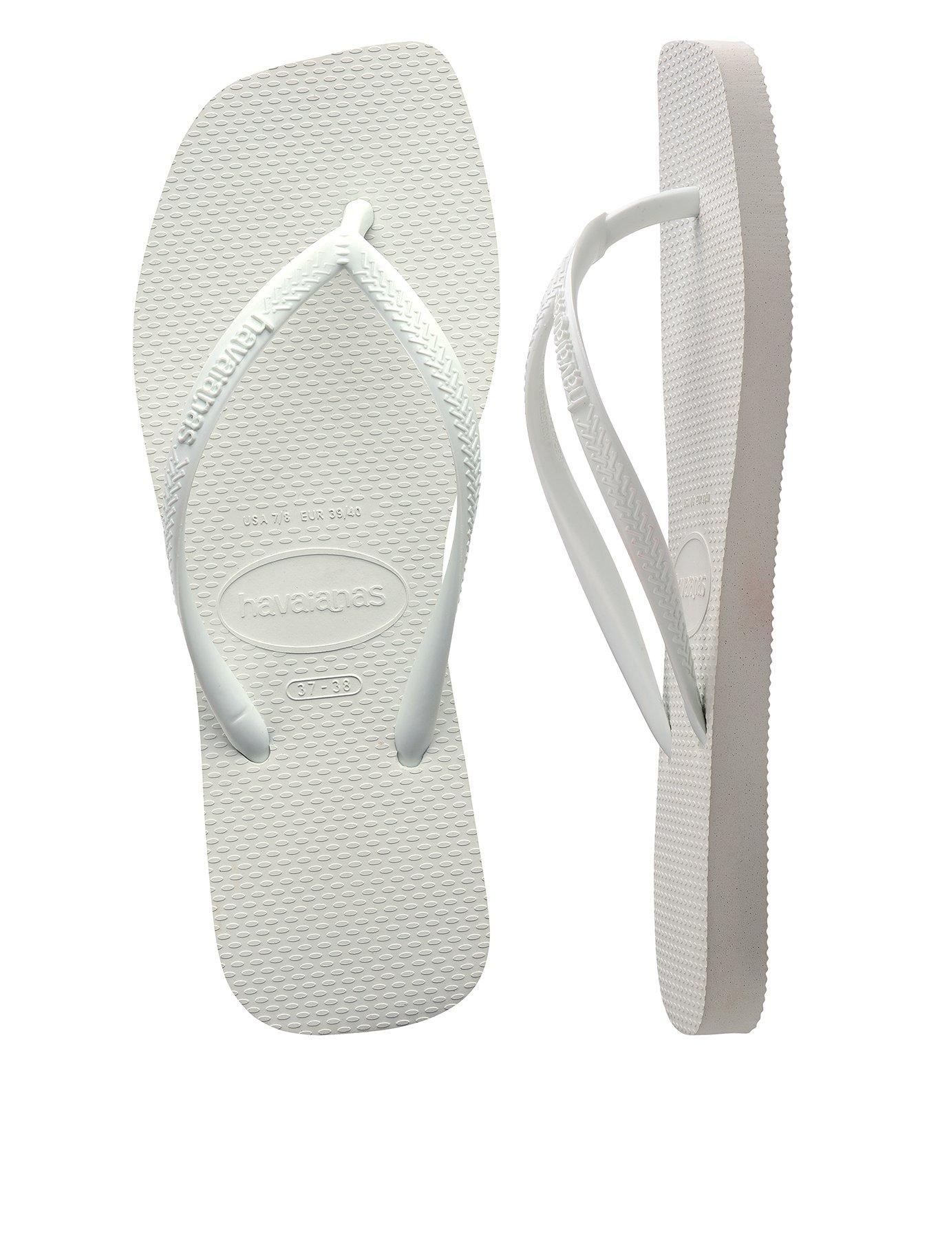 Havaianas Slim Square Flip Flop - White