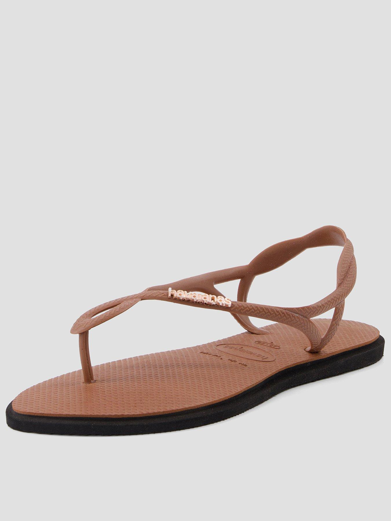 Havaianas Luna Point Flip Flop - Rust/Black