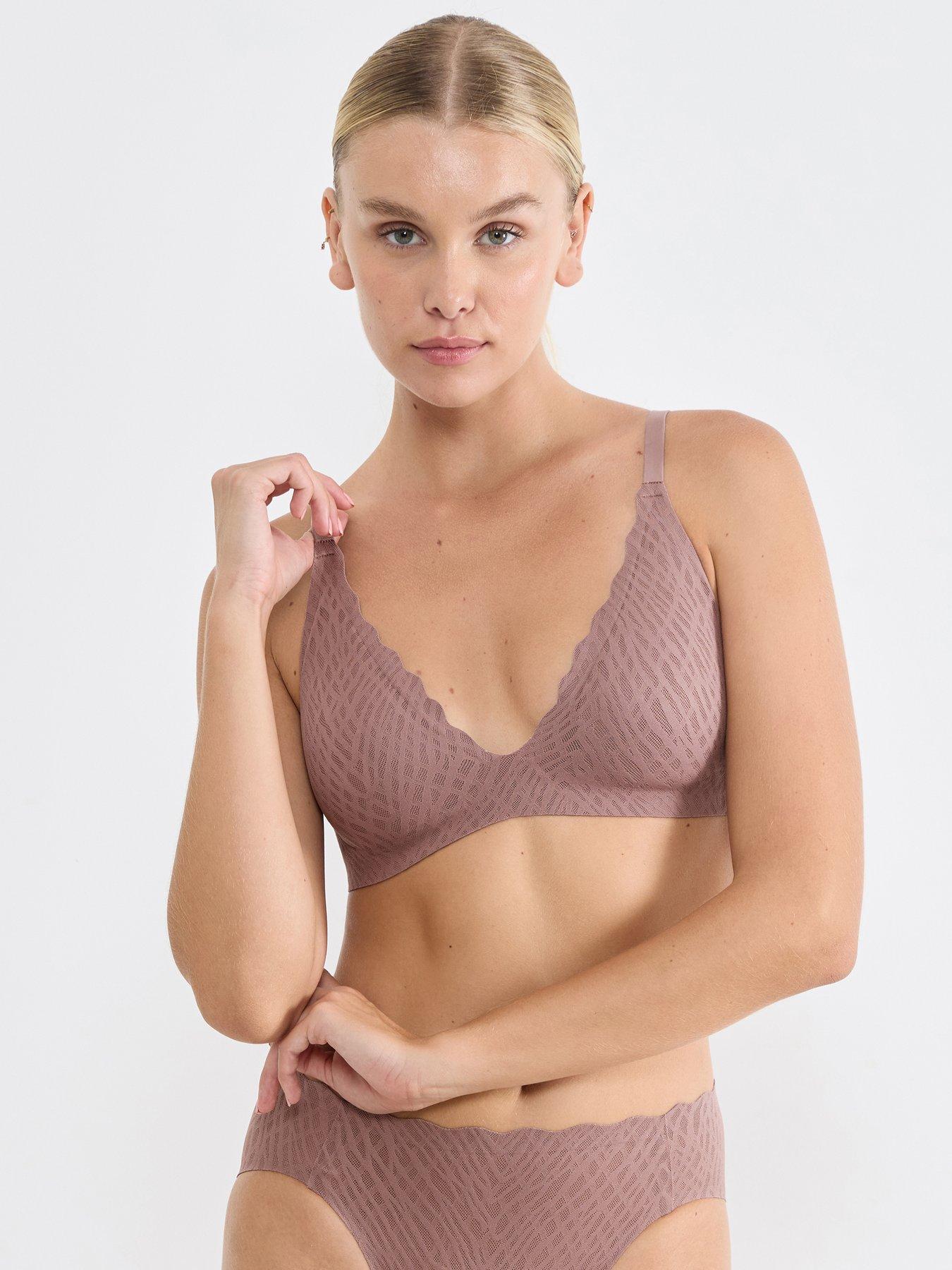 Sloggi Sloggi Zero Feel Bliss The Up P Bra - Brown