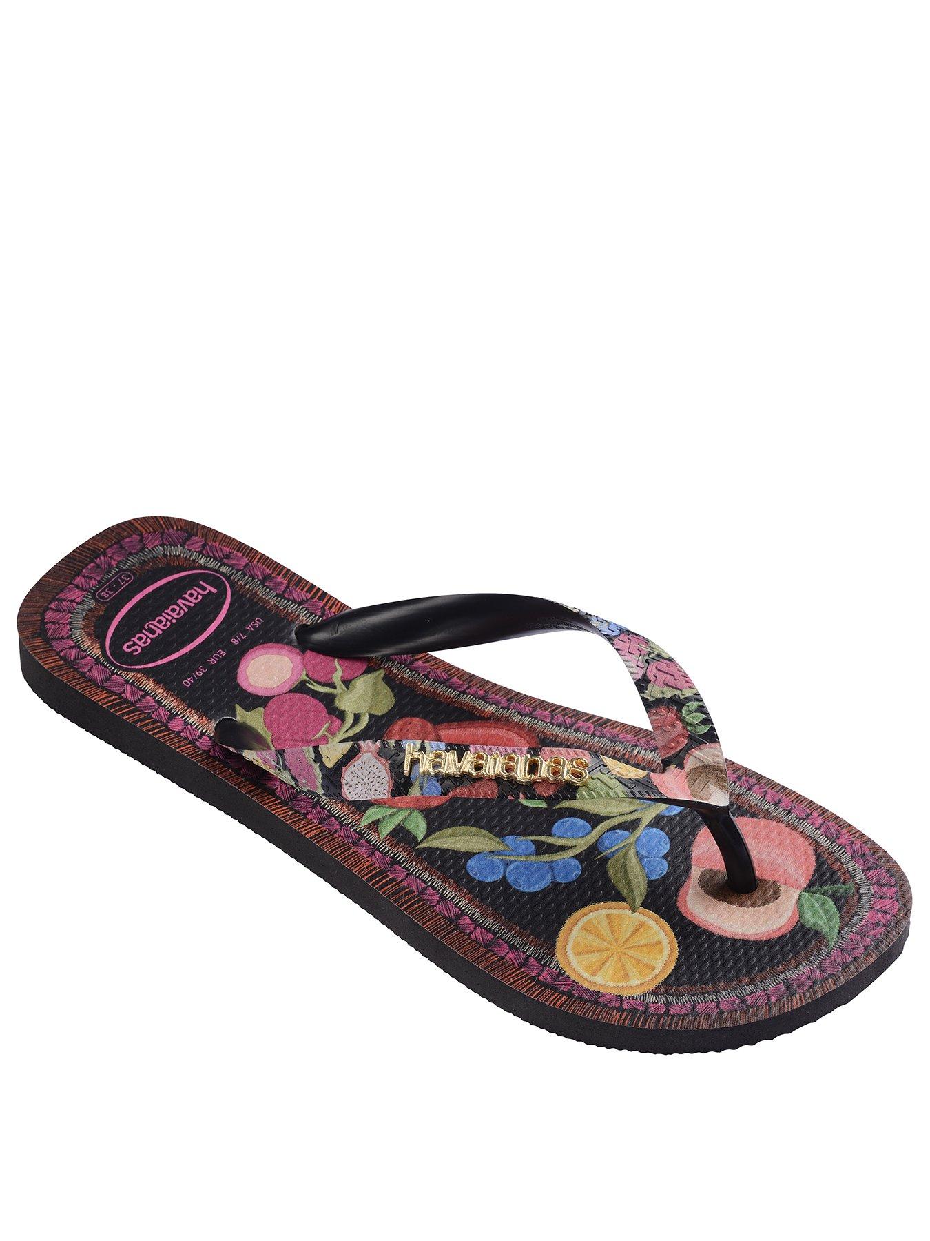 Image 2 of 5 of Havaianas Top Tropicalia Vibes Ii Flip Flop - Black