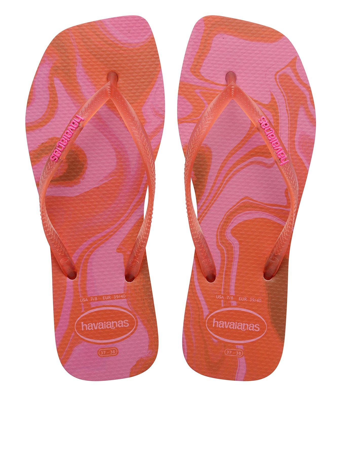 Image 1 of 4 of Havaianas Square Jelly Flip Flop - Blossom