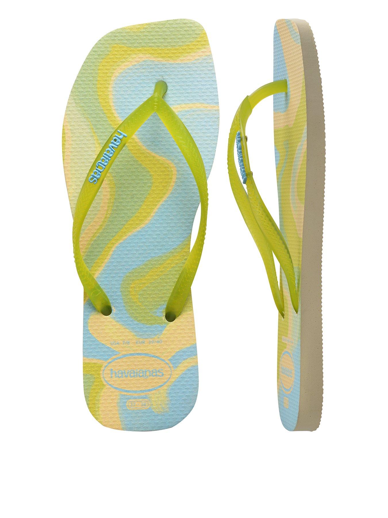 Havaianas Square Jelly Flip Flop - Buttercream