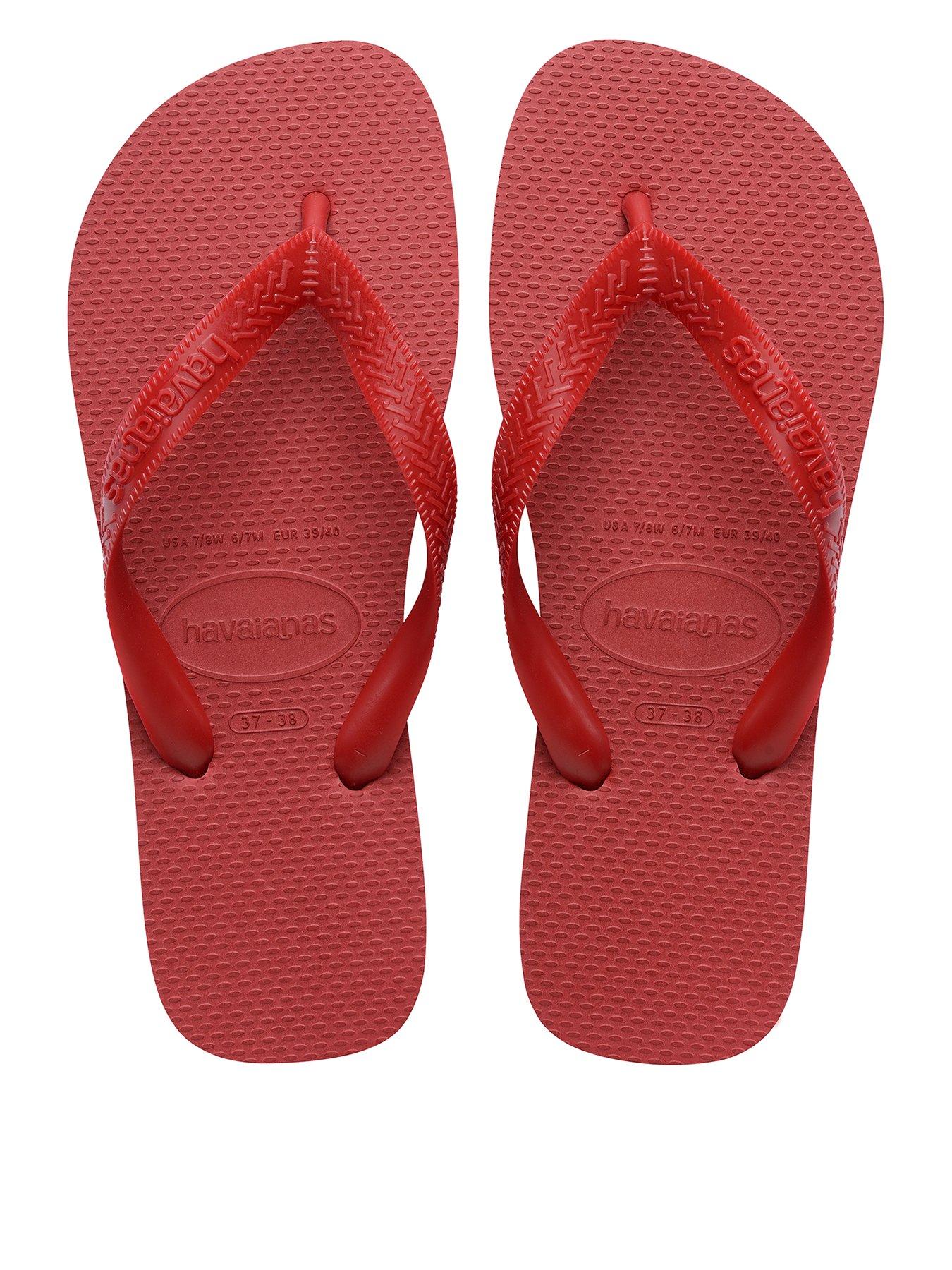 Image 1 of 6 of Havaianas Top Flip Flop - Red