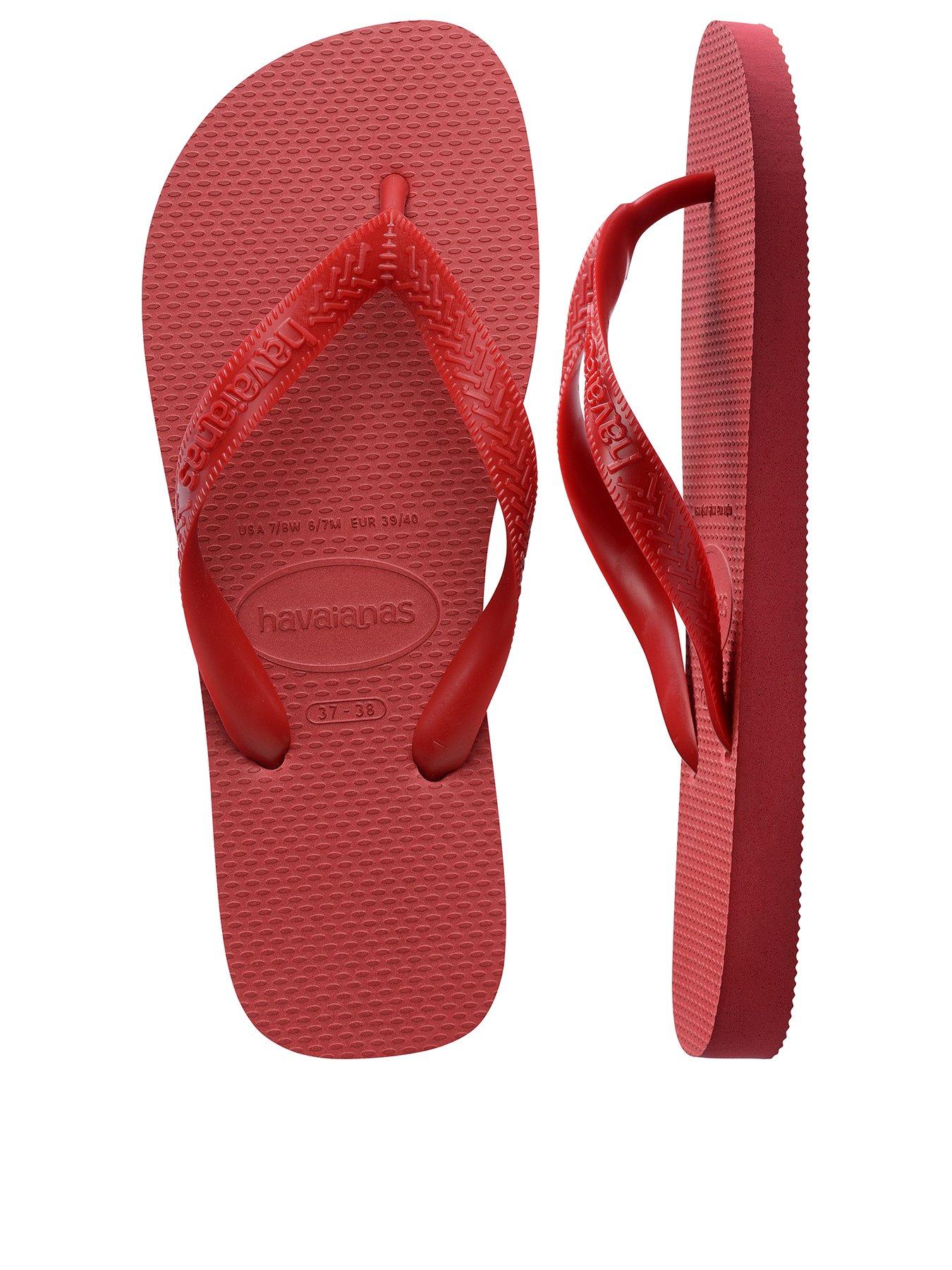 Image 3 of 6 of Havaianas Top Flip Flop - Red