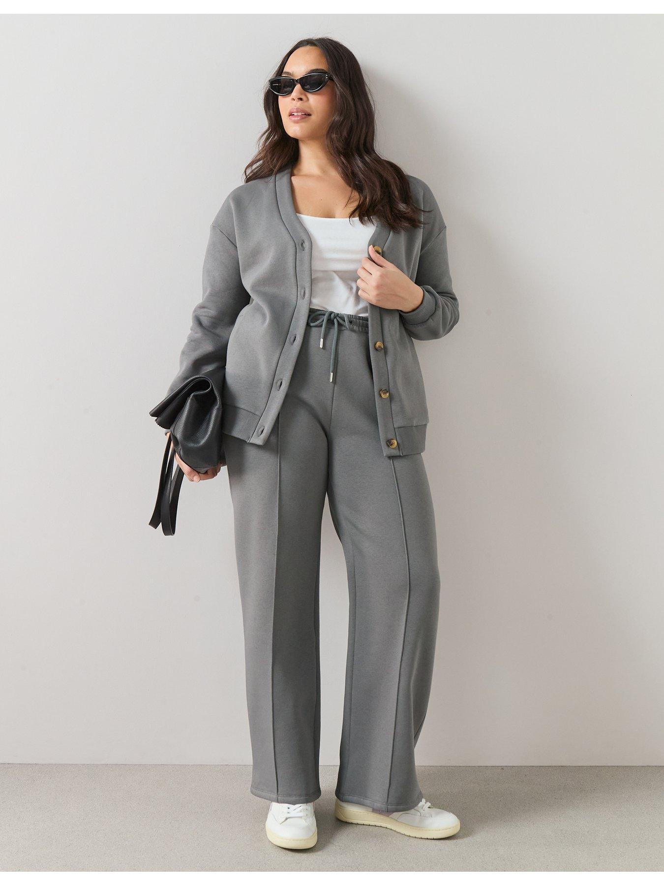 Image 1 of 7 of The Very Collection Curve Wide Leg Jogger