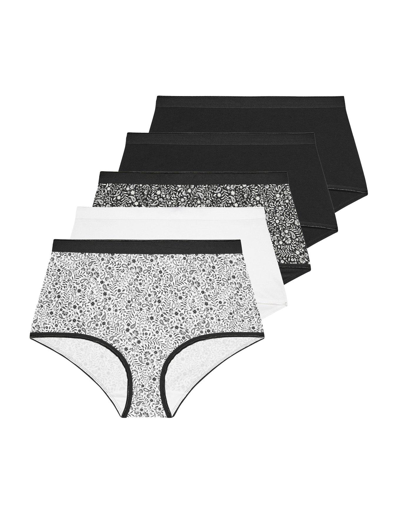 yours-curve-5-pack-full-briefs-blackfront